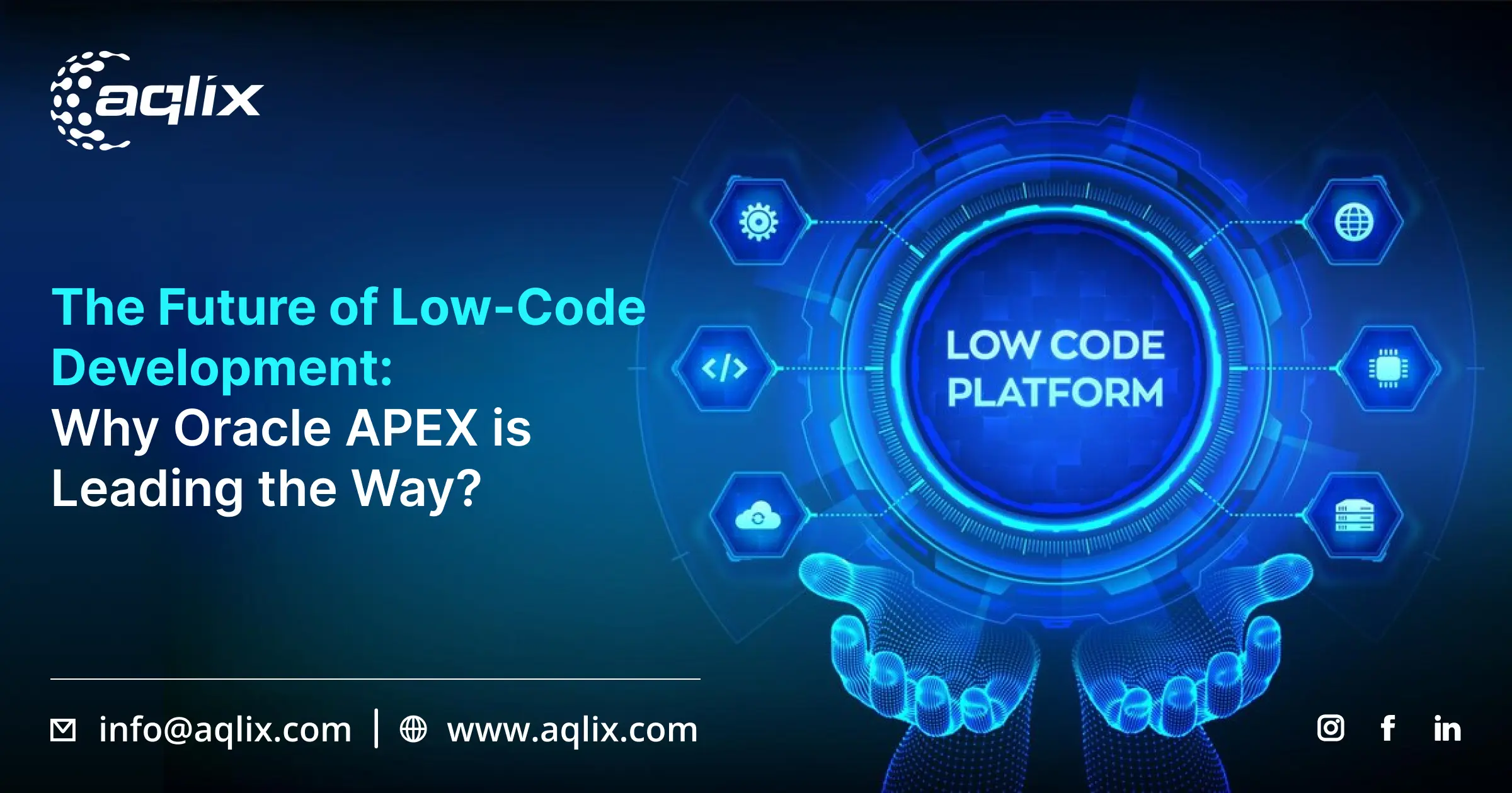 The Future of Low-Code Development: Why Oracle APEX is Leading the Way?