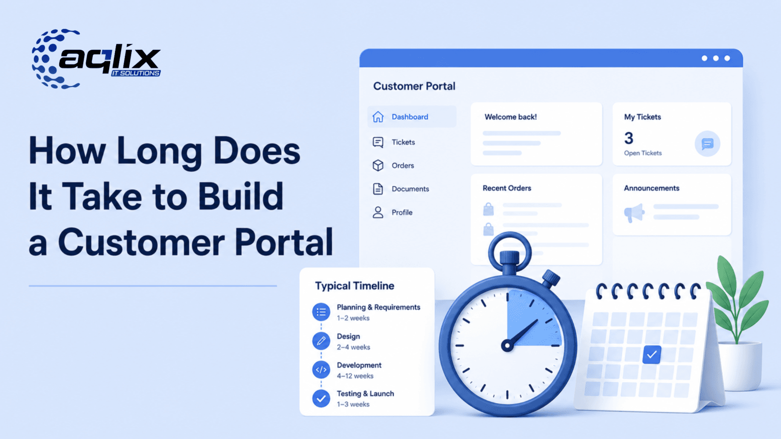 How Long Does It Take to Build a Customer Portal