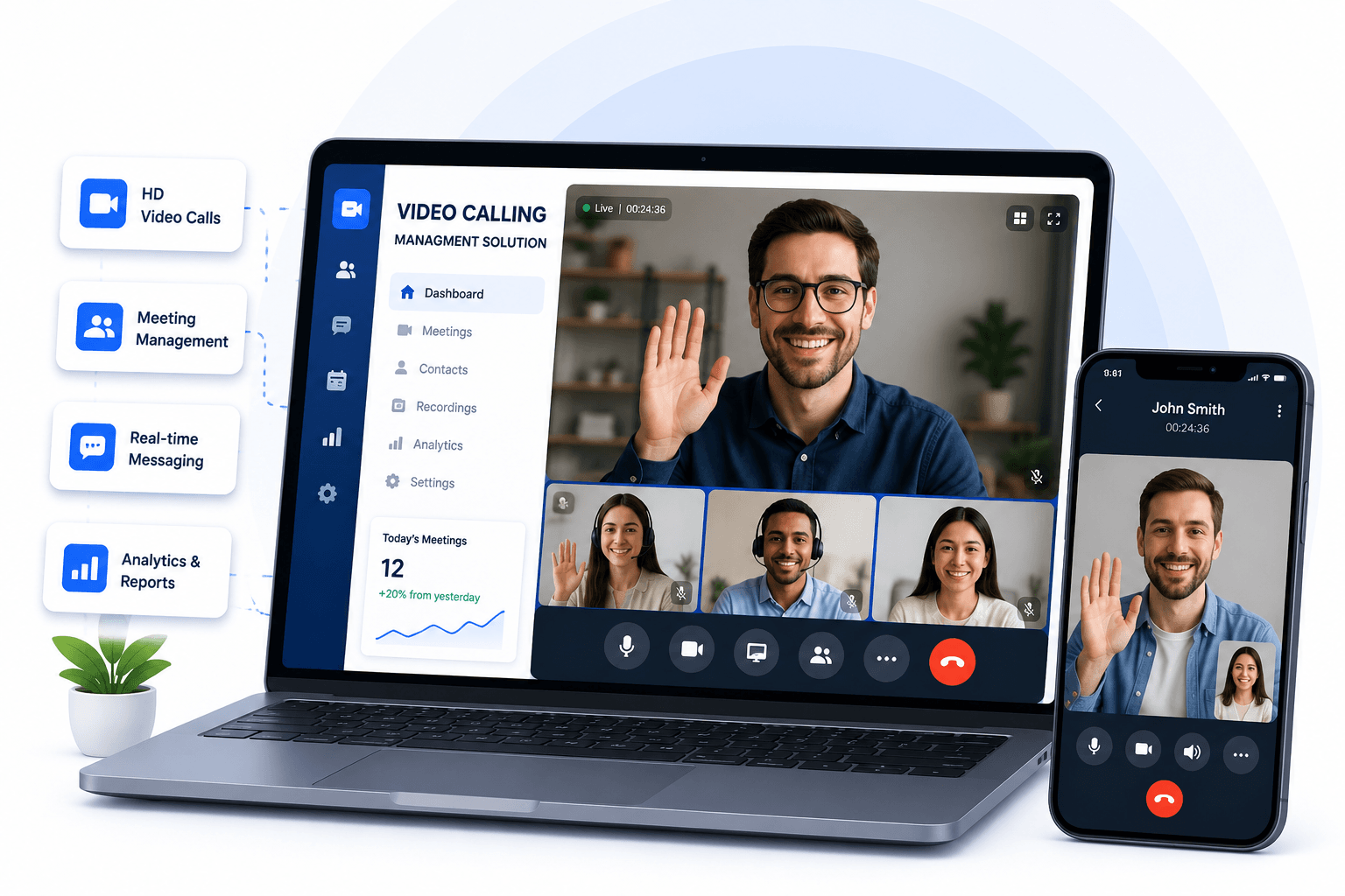Aqlix Video Calling Managment Solution