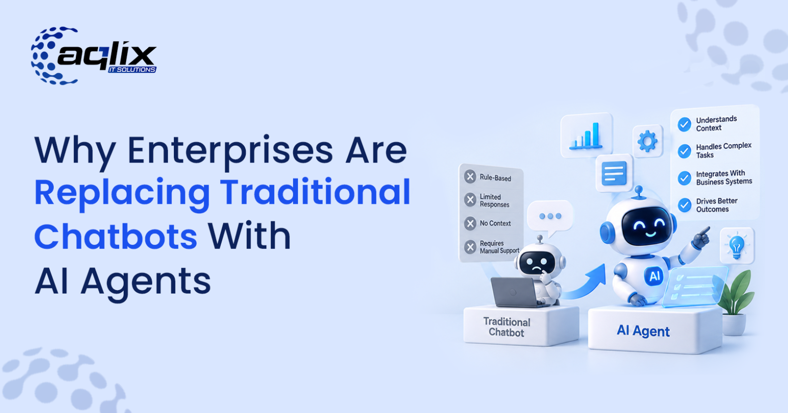Why Enterprises Are Replacing Traditional Chatbots With AI Agents
